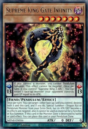 Image of Supreme King Gate Infinity [MZMI-EN056] Rare