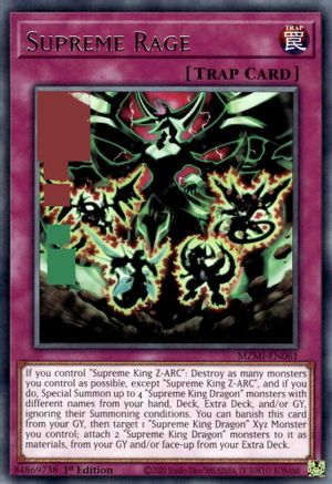 Image of Supreme Rage [MZMI-EN061] Rare
