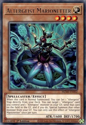 Image of Altergeist Marionetter [MZMI-EN062] Rare