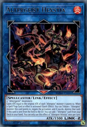 Image of Altergeist Hexstia [MZMI-EN066] Rare