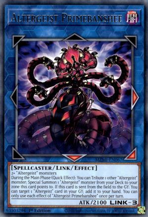 Image of Altergeist Primebanshee [MZMI-EN067] Rare