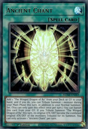 Image of Ancient Chant [MZMI-EN069] Ultra Rare
