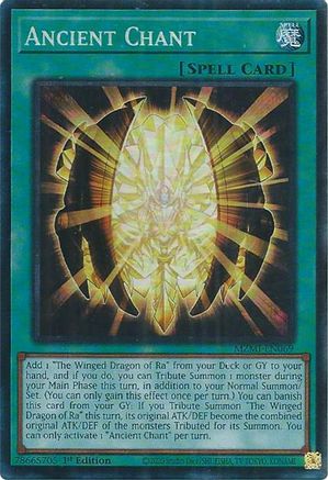 Image of Ancient Chant (CR) [MZMI-EN069] Collector's Rare