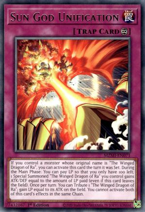 Image of Sun God Unification [MZMI-EN071] Rare