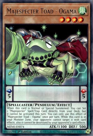 Image of Majespecter Toad - Ogama [MZMI-EN074] Rare
