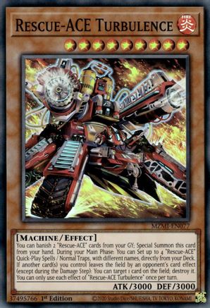 Image of Rescue-ACE Turbulence [MZMI-EN077] Super Rare