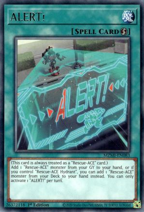 Image of ALERT! [MZMI-EN083] Rare