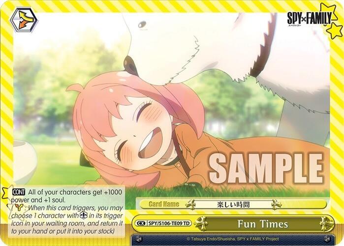 Image of Fun Times (SPY/S106-TE09 TD) [SPY x FAMILY]