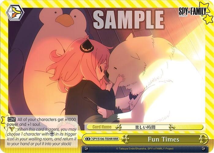 Image of Fun Times (SPY/S106-TE09R RRR) [SPY x FAMILY]