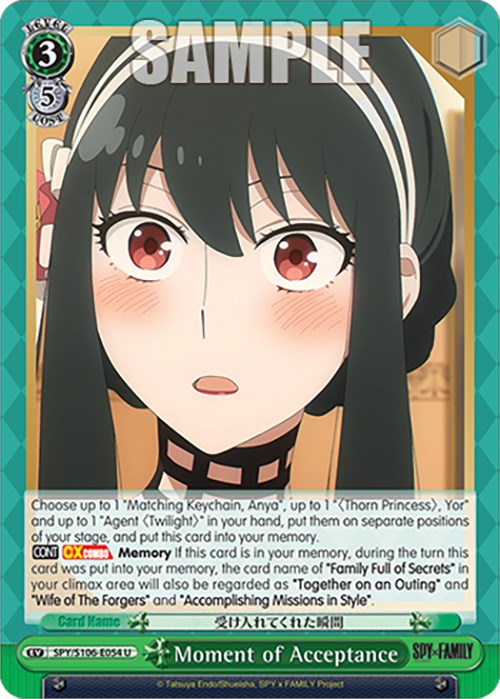 Image of Moment of Acceptance (SPY/S106-E054 U) [SPY x FAMILY]