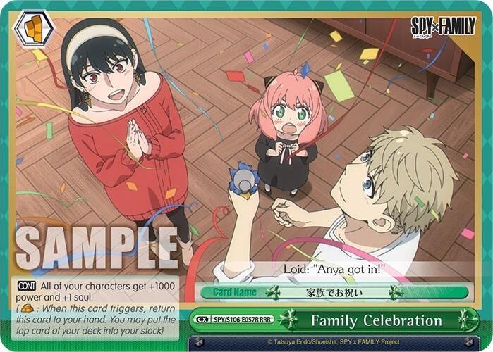 Image of Family Celebration (SPY/S106-E057R RRR) [SPY x FAMILY]