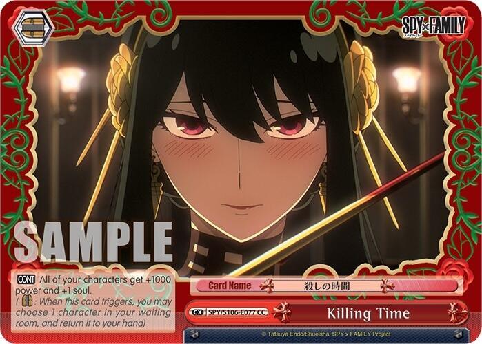 Image of Killing Time (SPY/S106-E077 CC) [SPY x FAMILY]