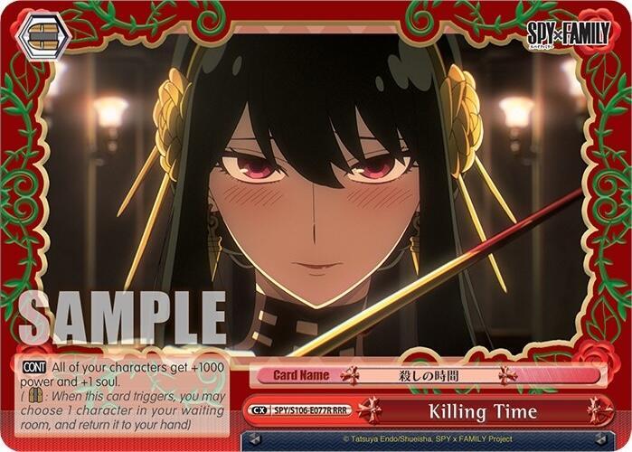 Image of Killing Time (SPY/S106-E077R RRR) [SPY x FAMILY]