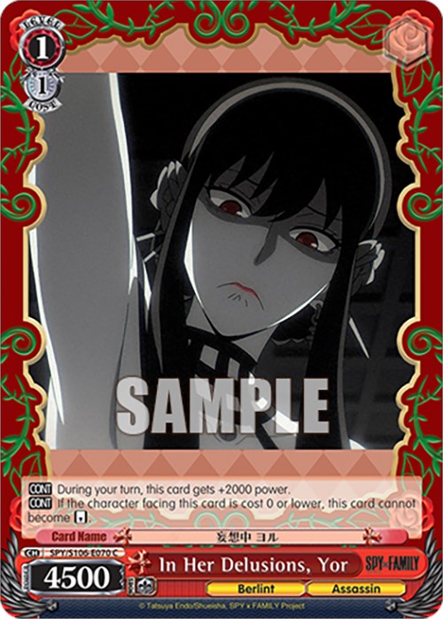 Image of In Her Delusions, Yor (SPY/S106-E070 C) [SPY x FAMILY]