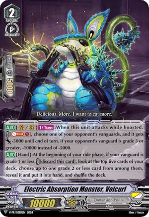 Image of Electric Absorption Monster, Volcurl (V-PR/0285EN) [V Promo Cards]