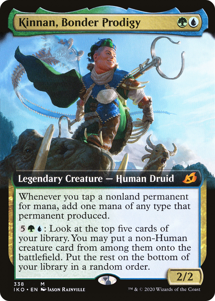 Image of Kinnan, Bonder Prodigy (Extended Art) [Ikoria: Lair of Behemoths]