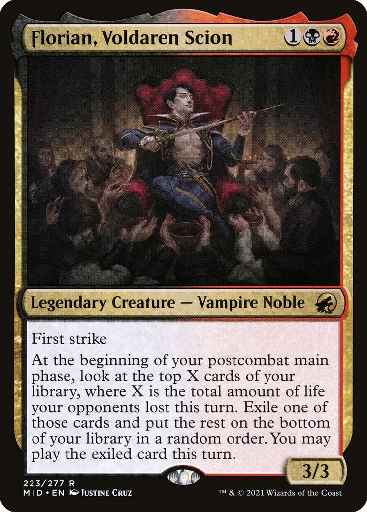 Image of Florian, Voldaren Scion [Innistrad: Midnight Hunt]