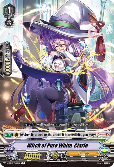 Image of Witch of Pure White, Clarie (V-EB13/048EN) [The Astral Force]
