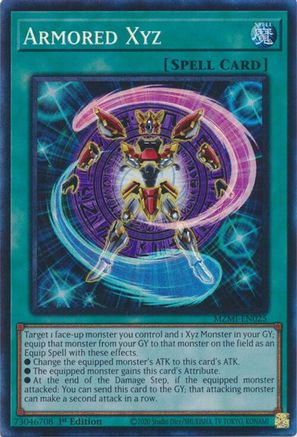 Image of Armored Xyz (CR) [MZMI-EN025] Collector's Rare