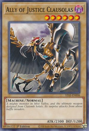 Image of Ally of Justice Clausolas [STAS-EN008] Common