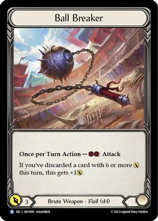 Image of Ball Breaker [HVY006] (Heavy Hitters)  Cold Foil