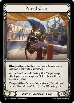 Image of Prized Galea [HVY098] (Heavy Hitters)