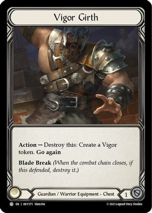 Image of Vigor Girth [HVY175] (Heavy Hitters)