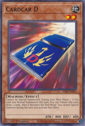 Image of Cardcar D [STAS-EN014] Common