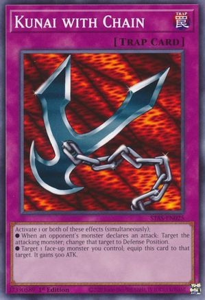Image of Kunai with Chain [STAS-EN025] Common