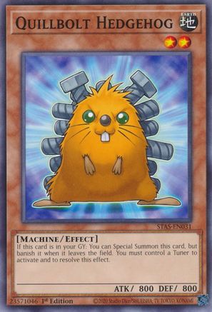 Image of Quillbolt Hedgehog [STAS-EN031] Common
