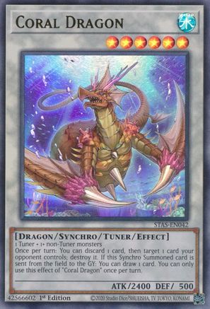 Image of Coral Dragon [STAS-EN042] Ultra Rare