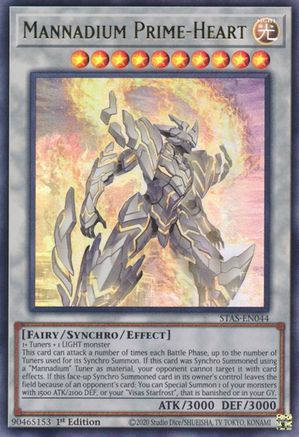 Image of Mannadium Prime-Heart [STAS-EN044] Ultra Rare