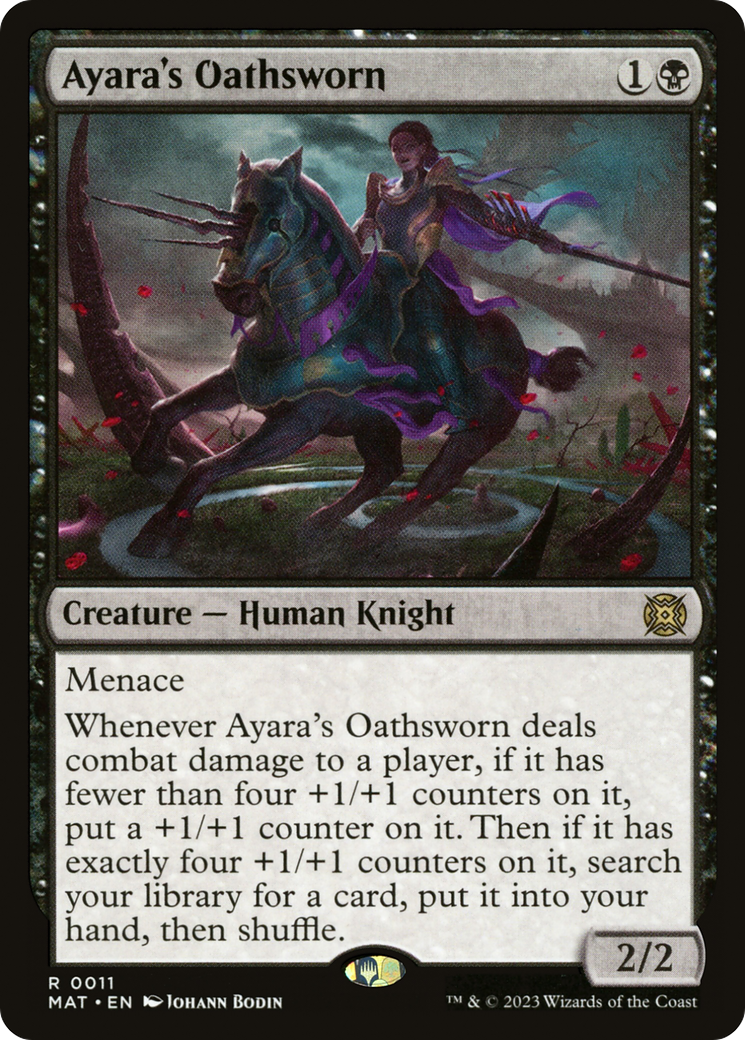 Image of Ayara's Oathsworn [March of the Machine: The Aftermath]