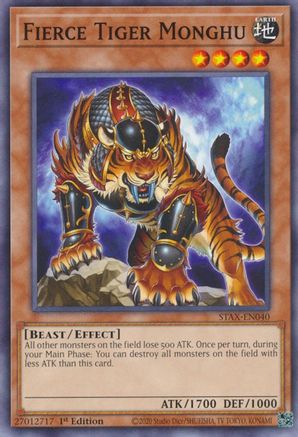 Image of Fierce Tiger Monghu [STAX-EN040] Common