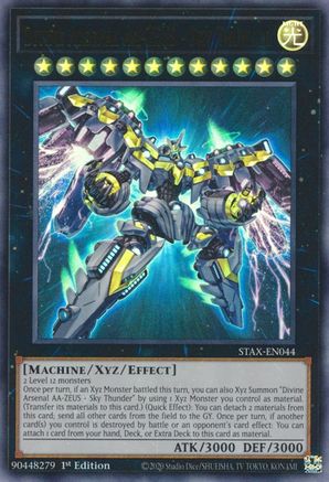 Image of Divine Arsenal AA-ZEUS - Sky Thunder [STAX-EN044] Ultra Rare