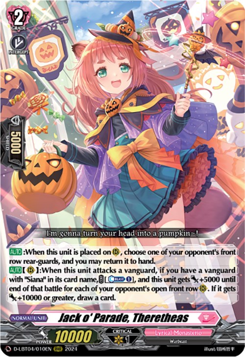 Image of Jack o' Parade, Theretheas (D-LBT04/010EN) [Lyrical Monasterio: Trick or Trick!]