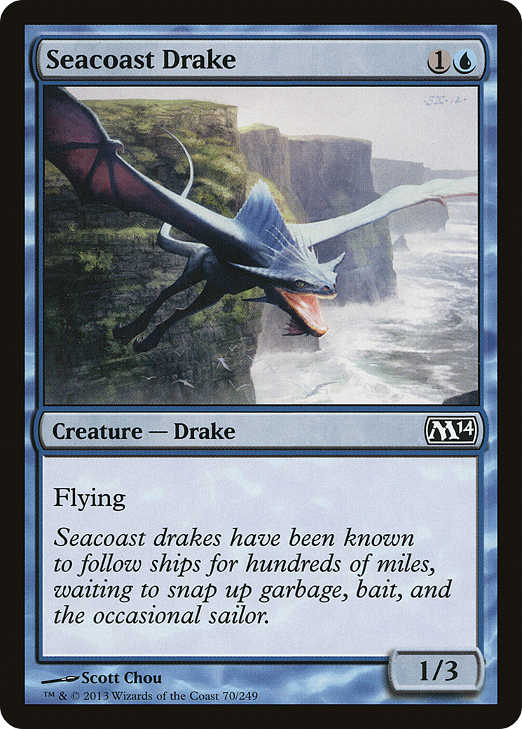 Image of Seacoast Drake [Magic 2014]