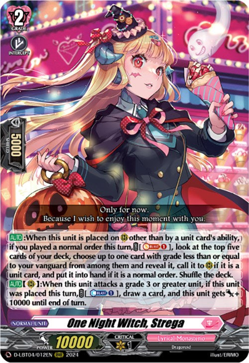Image of One Night Witch, Strega (D-LBT04/012EN) [Lyrical Monasterio: Trick or Trick!]