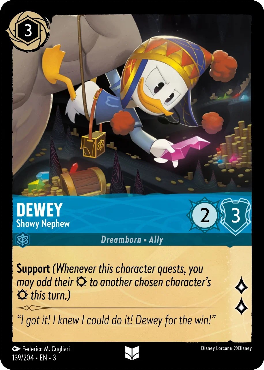 Image of Dewey - Showy Nephew (139/204) [Into the Inklands]