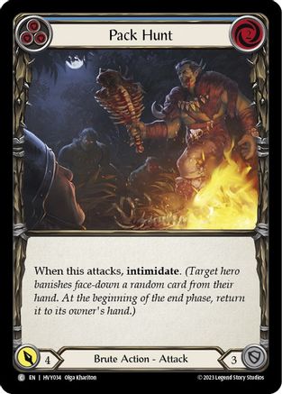 Image of Pack Hunt (Blue) [HVY034] (Heavy Hitters)