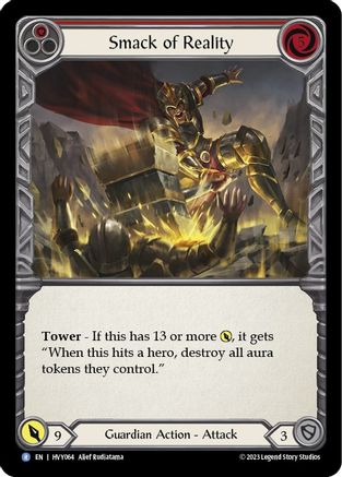 Image of Smack of Reality [HVY064] (Heavy Hitters)  Rainbow Foil