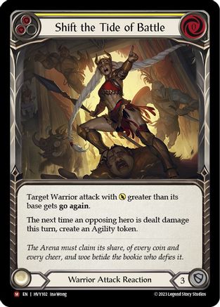 Image of Shift the Tide of Battle [HVY102] (Heavy Hitters)
