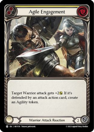 Image of Agile Engagement (Yellow) [HVY116] (Heavy Hitters)