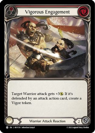 Image of Vigorous Engagement (Red) [HVY118] (Heavy Hitters)