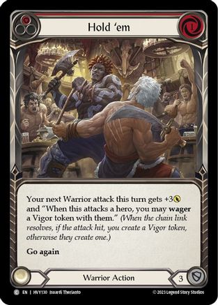 Image of Hold 'em (Red) [HVY130] (Heavy Hitters)