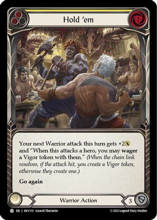 Image of Hold 'em (Yellow) [HVY131] (Heavy Hitters)