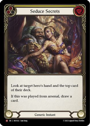 Image of Seduce Secrets [HVY212] (Heavy Hitters)  Rainbow Foil