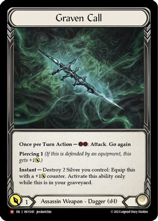 Image of Graven Call [HVY245] (Heavy Hitters)  Cold Foil