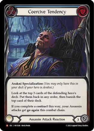 Image of Coercive Tendency [HVY246] (Heavy Hitters)  Rainbow Foil