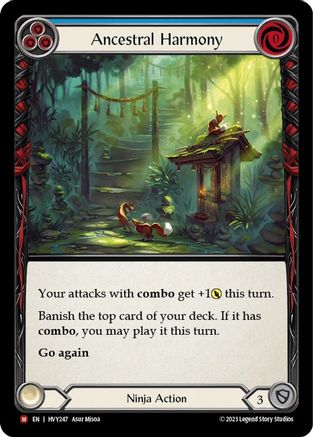 Image of Ancestral Harmony [HVY247] (Heavy Hitters)  Rainbow Foil